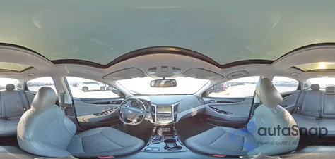 2014 Hyundai Sonata Se z USA, uszkodzony, nr VIN 5NPEC4AB9EH896815